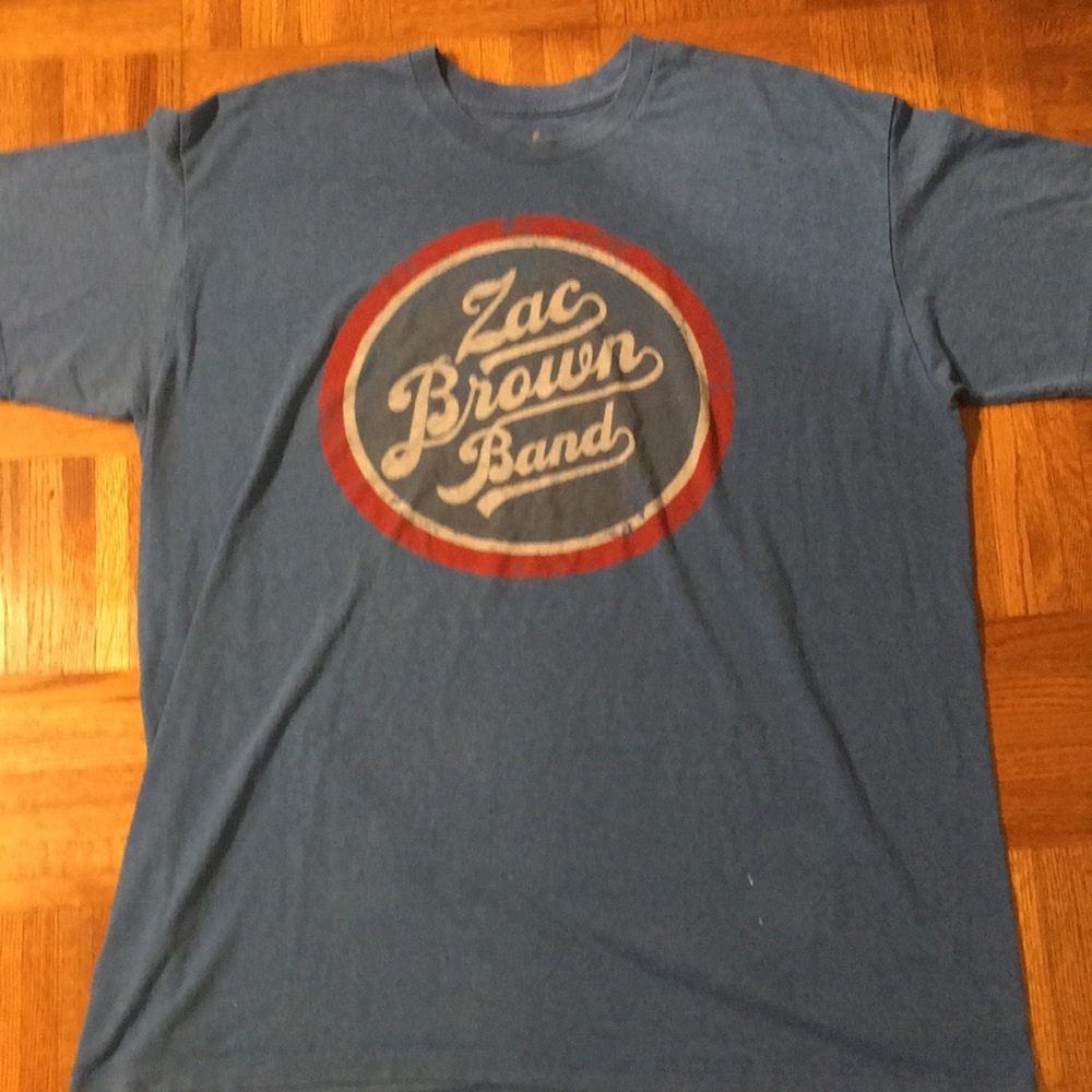Zac Brown Band 2013-2014 Tour Tee Shirt Size XL